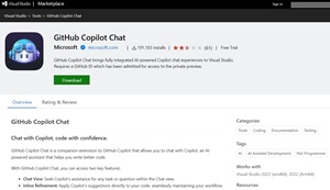 VVisual Studio GitHub Copilot Chat 